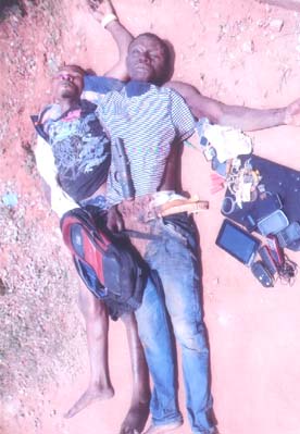 PHOTO:Robbers killed in Dalemo robbery.